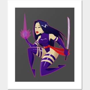 Psylocke Posters and Art